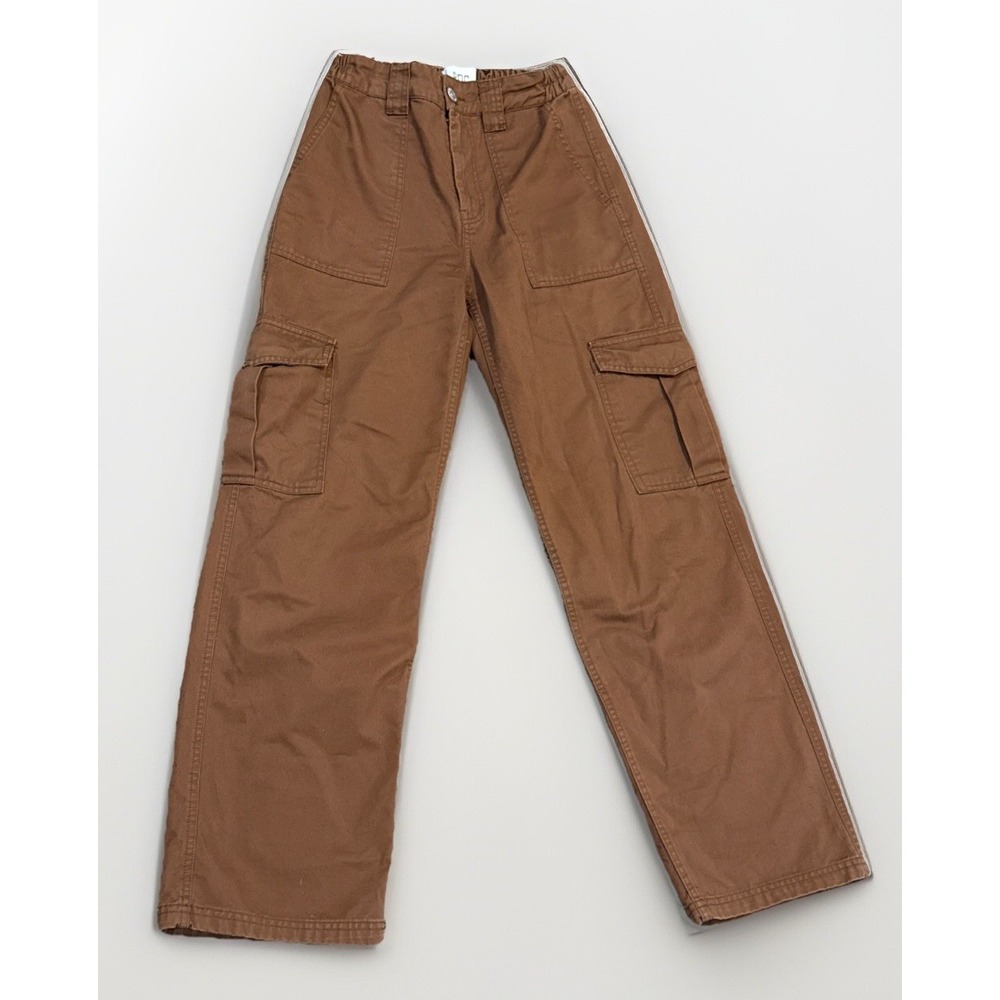 BDG Urban Outfitters womens size 26 Waist Y2K Cargo Pant Brown Baggy pockets